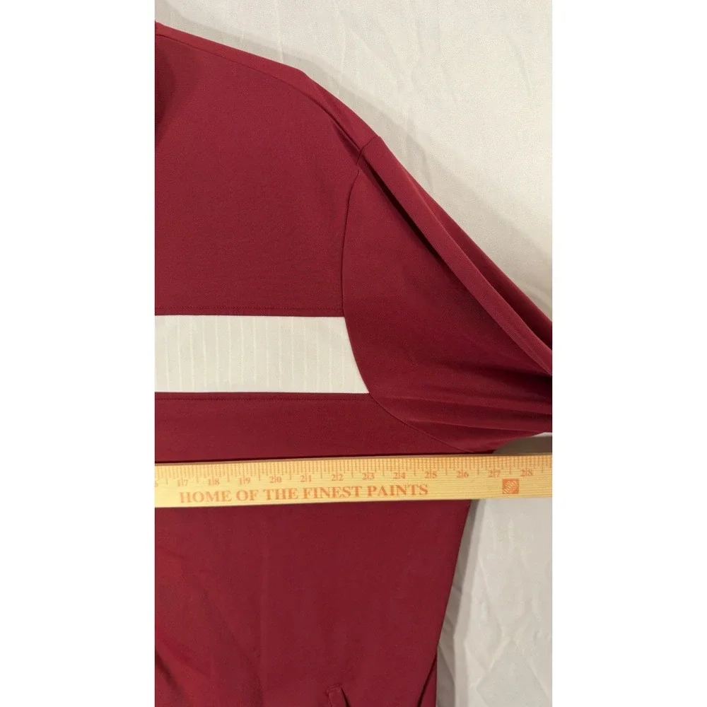 Nike Women's Full Zip Training Jacket Red White Striped Swoosh Track Jacket 3XLT